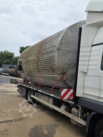 Storage tank 32000l Insulated stainless steel tank with a side-mount propeller agitator