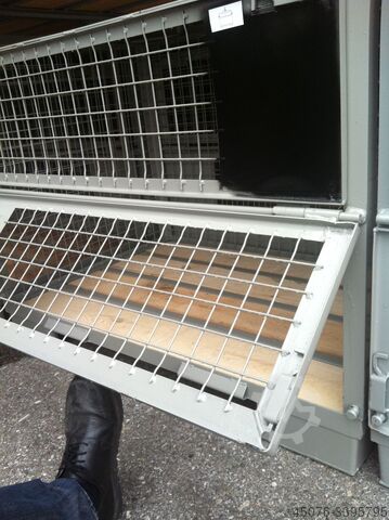 Euro pool mesh box 800 x 1200 mm, new Gitterbox Masse   1.240 x 835 x 970 mm Innenmasse  1.200 x 800 x 800 mm