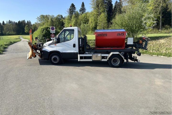 Roll-off tipper truck Iveco 70C17 Haken / Kehricht / WD