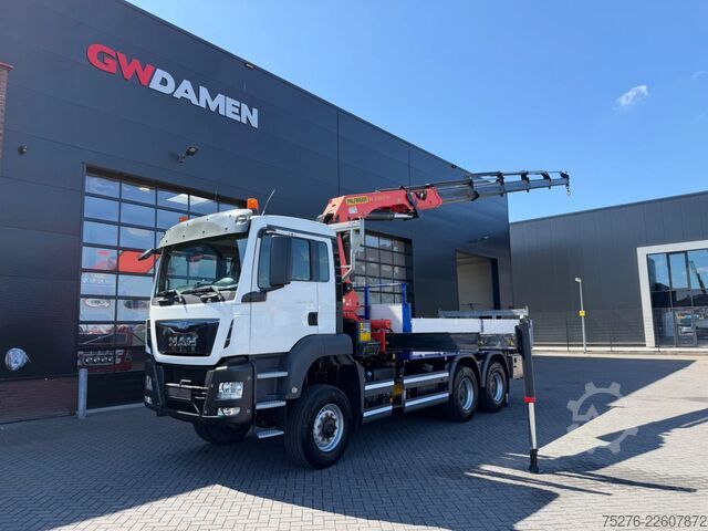 Crane truck MAN TGS 26.400 6x6 Palfinger PK 33002-EH Euro 6