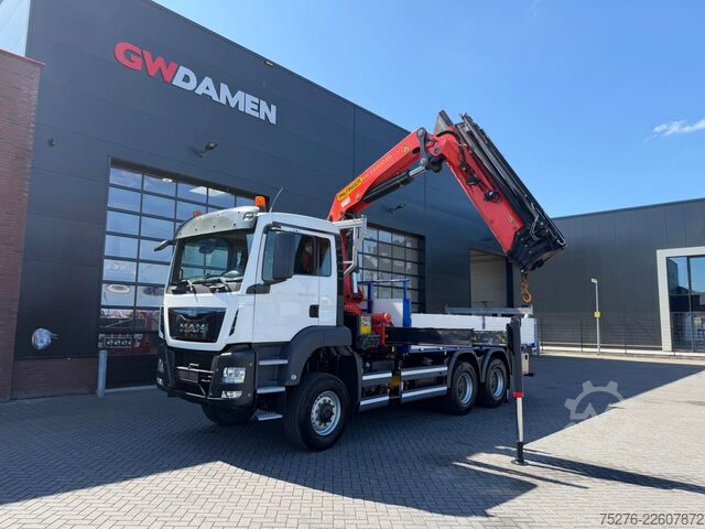 Crane truck MAN TGS 26.400 6x6 Palfinger PK 33002-EH Euro 6