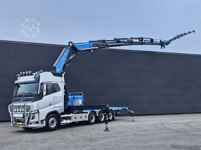 Loading platform Volvo FH 16 750 8x4 / RETARDER / FASSI 71 TM + JIB