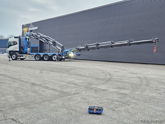 Loading platform Volvo FH 16 750 8x4 / RETARDER / FASSI 71 TM + JIB