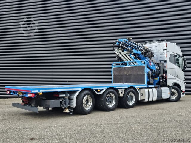Loading platform Volvo FH 16 750 8x4 / RETARDER / FASSI 71 TM + JIB