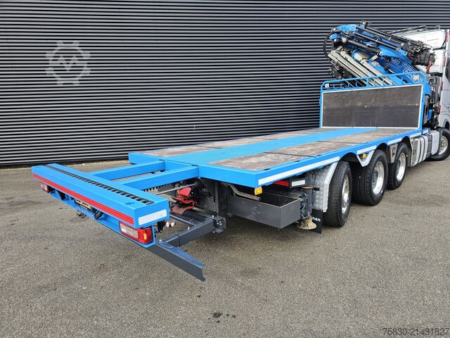 Loading platform Volvo FH 16 750 8x4 / RETARDER / FASSI 71 TM + JIB