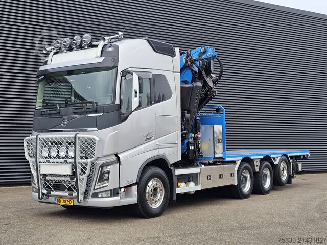 Loading platform Volvo FH 16 750 8x4 / RETARDER / FASSI 71 TM + JIB