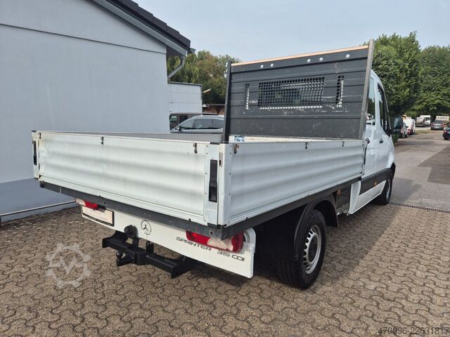 Pick-up van MERCEDES-BENZ Sprinter Pritsche DoKa/315*AHK-2800KG*7-Sitze*