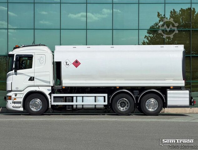 Hazardous materials truck SCANIA R500 V8 EURO 5 FULL AIR 6X2 FULL ADR FUEL DIESEL