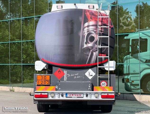 Hazardous materials truck SCANIA R500 V8 EURO 5 FULL AIR 6X2 FULL ADR FUEL DIESEL