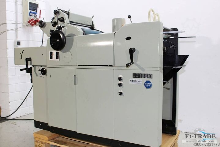 1 Color Sheet-Fed Offset Press HAMADA 500 CDA
