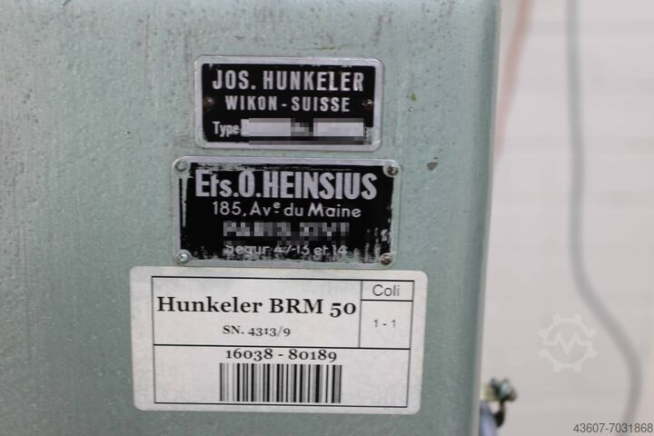 Book Back Rounding Machine Hunkeler BRM50