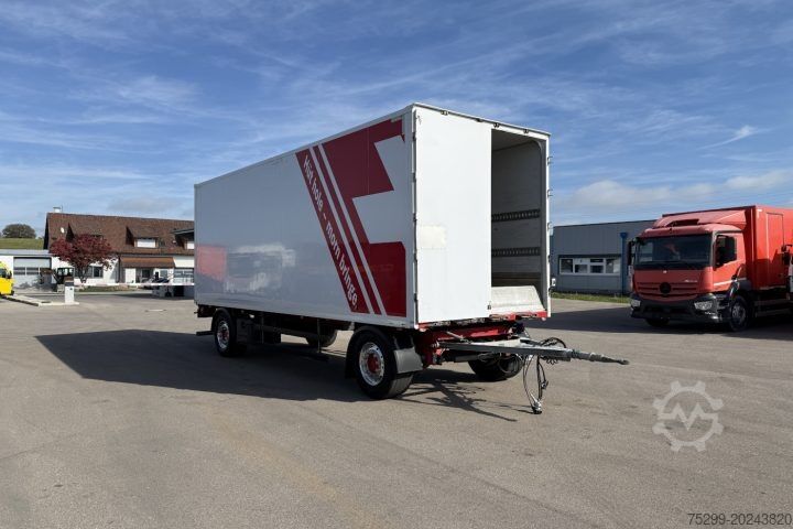 Box trailer Schwarzmüller PA2/E Koffer mit HB / Swiss-Vehicle