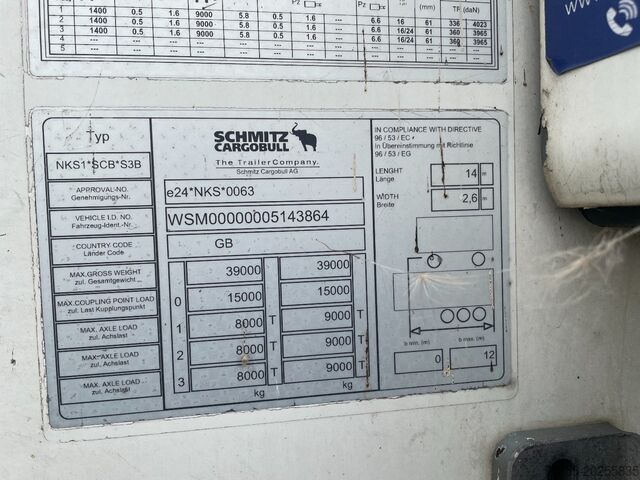 Refrigerated/freezer transport Schmitz Cargobull Fridge Thermoking SLXe Spectrum / Multitemp / S...