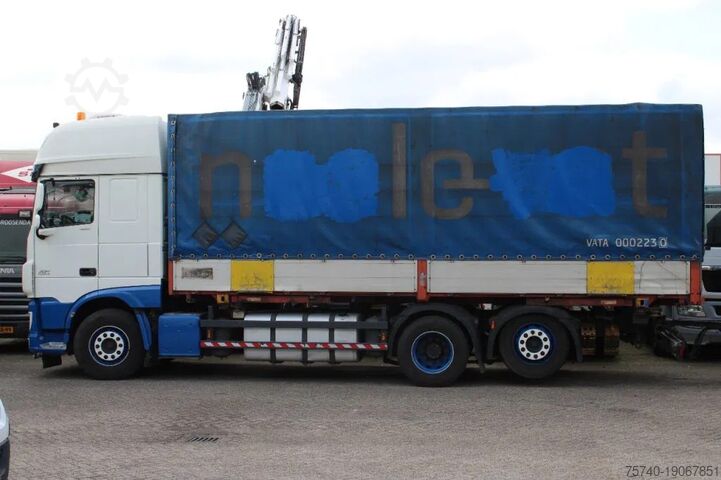 Sliding tarpaulin DAF XF 106.460 + Euro 6 + 6X2 + retarder + price is...
