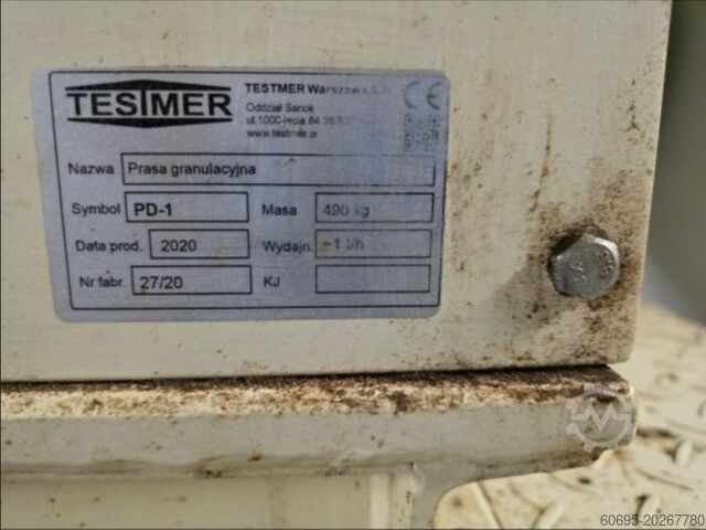 Pellet granulator Testmer PD 1