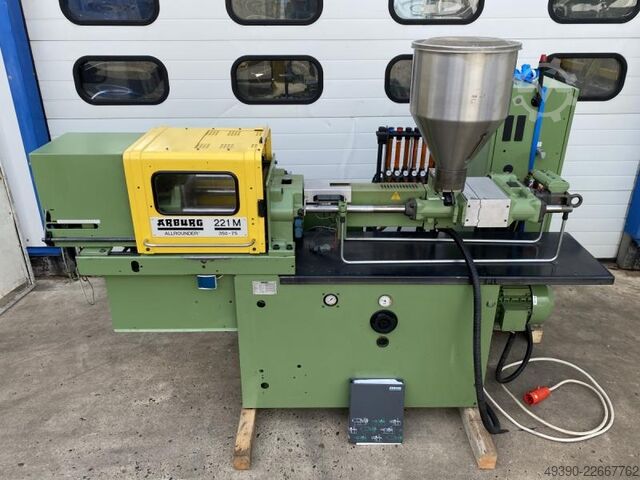 Injection molding machine, plastic injection machine ARBURG Allrounder 221 M 350-75