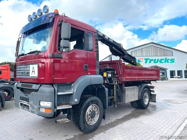 Autokran MAN TGA 18.310/HIAB 111 HIDUO/Funk/Meiller/4x4