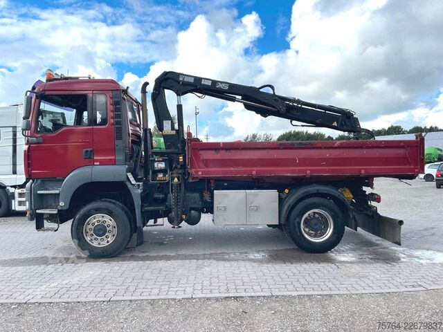 Autokran MAN TGA 18.310/HIAB 111 HIDUO/Funk/Meiller/4x4