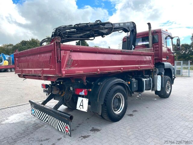 Autokran MAN TGA 18.310/HIAB 111 HIDUO/Funk/Meiller/4x4