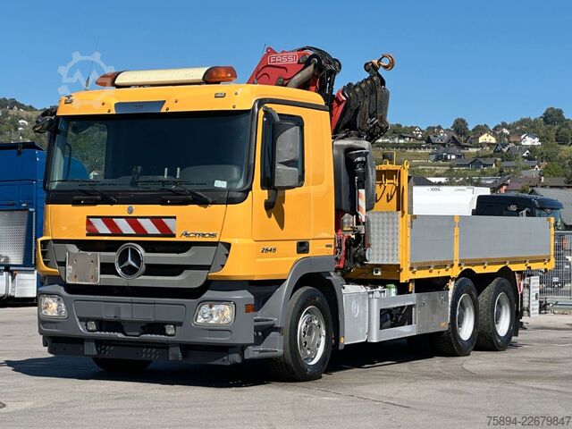 Truck mounted crane MERCEDES-BENZ ACTROS 2646 * FASSI F365AXP.26 + FUNK * 6x4