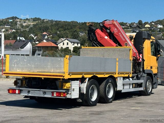 Truck mounted crane MERCEDES-BENZ ACTROS 2646 * FASSI F365AXP.26 + FUNK * 6x4