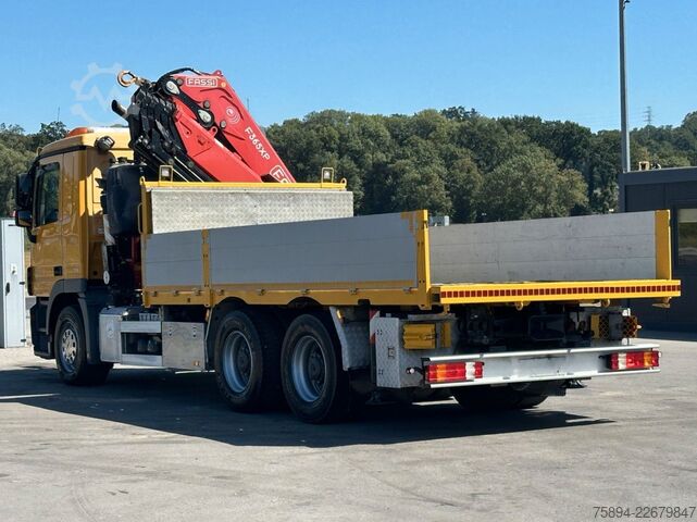 Truck mounted crane MERCEDES-BENZ ACTROS 2646 * FASSI F365AXP.26 + FUNK * 6x4