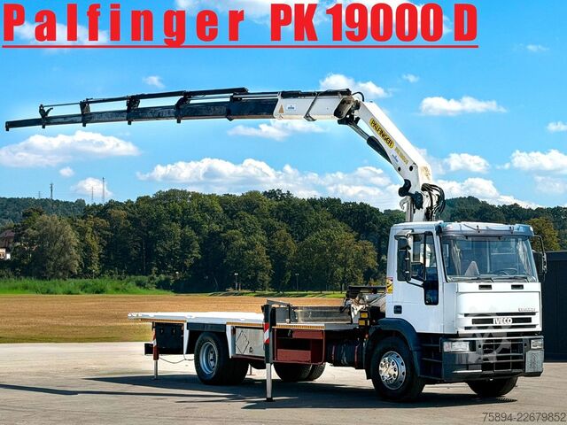 Autokran IVECO Eurocargo 170E27 * Platform 6,20 m + PK 19000!