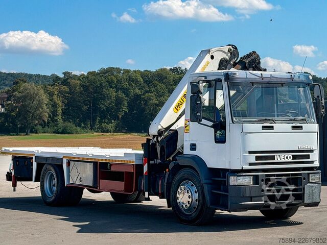 Autokran IVECO Eurocargo 170E27 * Platform 6,20 m + PK 19000!