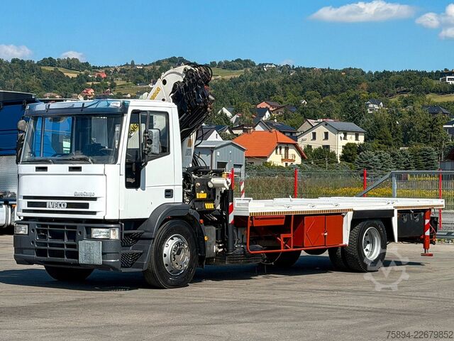 Autokran IVECO Eurocargo 170E27 * Platform 6,20 m + PK 19000!