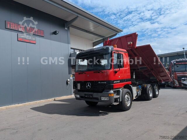 Kipper LKW MERCEDES-BENZ Actros 2640 / 6X4 / EPS/German/Meiller BORDMATIK