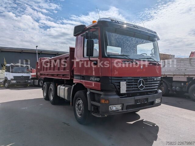 Kipper LKW MERCEDES-BENZ Actros 2640 / 6X4 / EPS/German/Meiller BORDMATIK