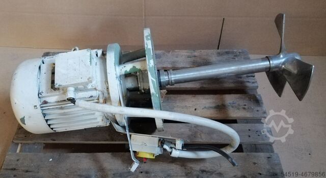 3x propeller agitator 8,5kW agitator Erwin Stelzer Warburg DRK66D