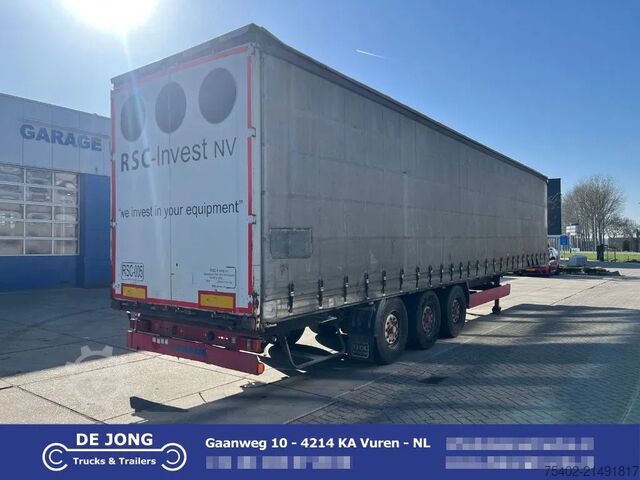 Curtain sided Krone SD 27 / Tautliner / 1x Lift Axle / Disc Brakes