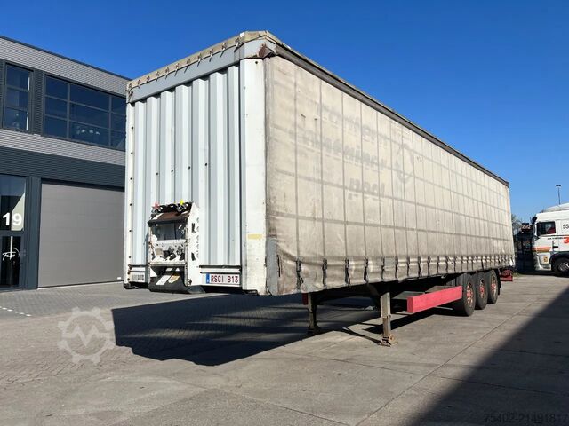 Curtain sided Krone SD 27 / Tautliner / 1x Lift Axle / Disc Brakes