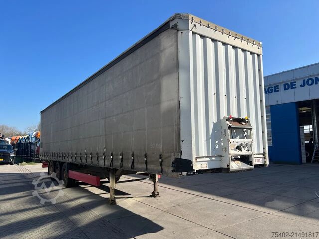 Curtain sided Krone SD 27 / Tautliner / 1x Lift Axle / Disc Brakes