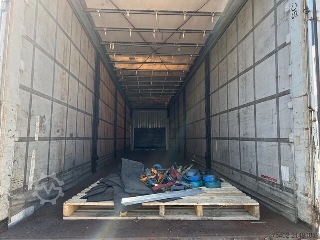 Curtain sided Krone SD 27 / Tautliner / 1x Lift Axle / Disc Brakes