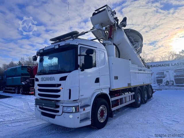Saugfahrzeug Scania G480 Euro 6, Vacuum & Sewer Jetter & Recycler, ...