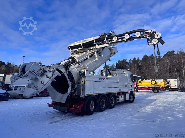 Saugfahrzeug Scania G480 Euro 6, Vacuum & Sewer Jetter & Recycler, ...