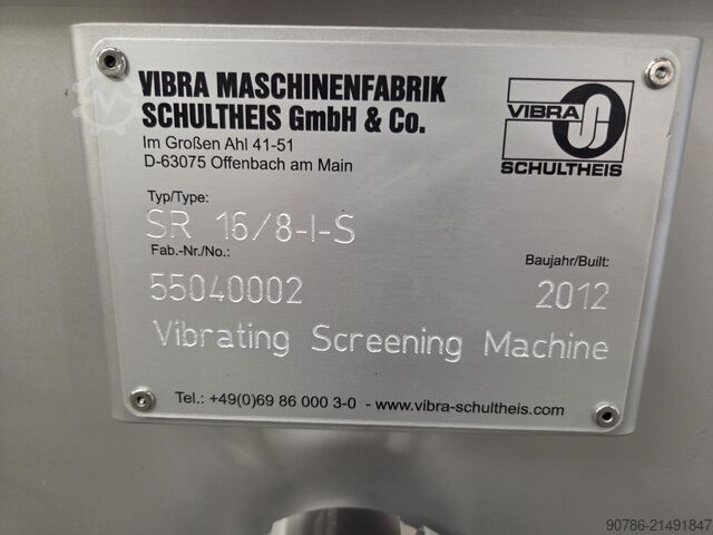 Vibrationssieb, Rüttelsieb, Siebmaschine Vibra