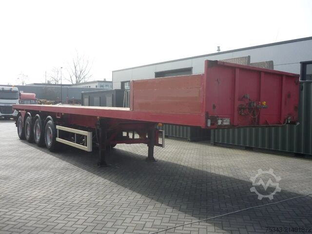 Loading platform MOL 4 Axel ballast trailer