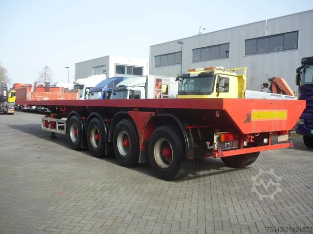 Loading platform MOL 4 Axel ballast trailer