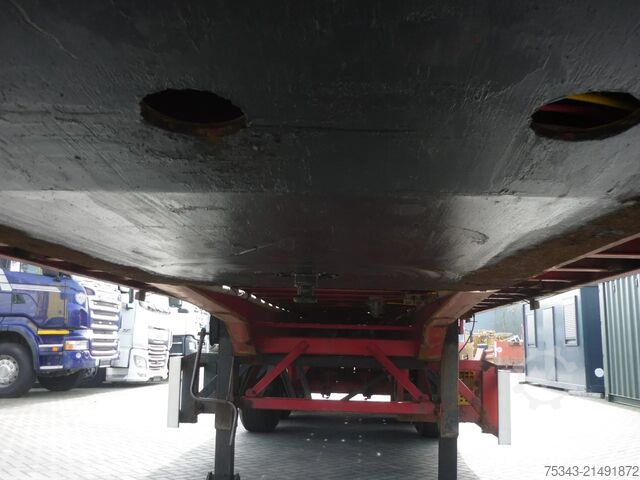 Loading platform MOL 4 Axel ballast trailer