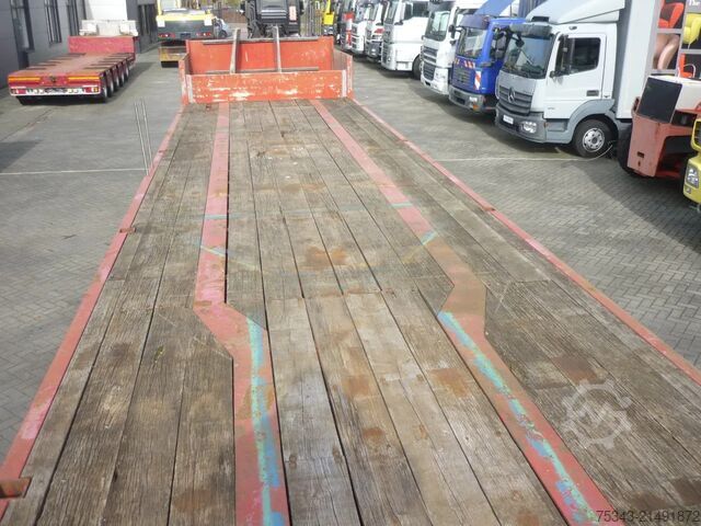 Loading platform MOL 4 Axel ballast trailer