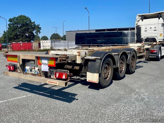Containertransport Fruehauf 3 Axles 1x45ft, 1x30ft, 1x40ft, 2x20ft  extanda...