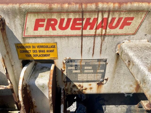 Containertransport Fruehauf 3 Axles 1x45ft, 1x30ft, 1x40ft, 2x20ft  extanda...