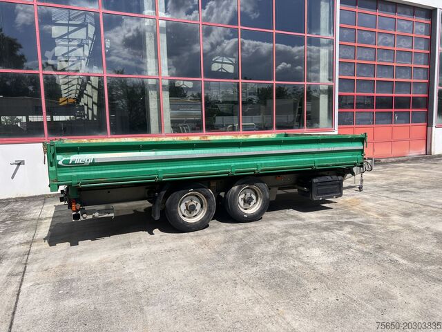 Tipper trailer  TK  Tandemkipper- Tieflader, wenig Benutzt