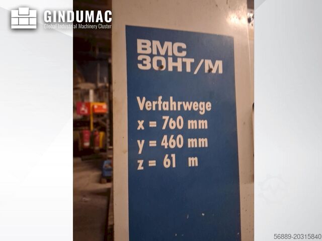 VERTIKALES BEARBEITUNGSZENTRUM Hurco BMC 30HT/M