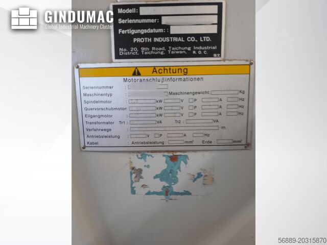 Flachschleifmaschine Proth PSGS-3060AH