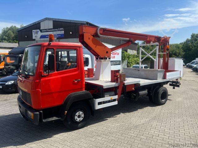 Working platform truck MERCEDES-BENZ 814 *Hubarbeitsbühne*Ruthmann 18m*