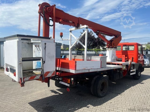 Working platform truck MERCEDES-BENZ 814 *Hubarbeitsbühne*Ruthmann 18m*